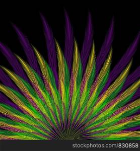Mardi gras. Shrove Tuesday. Fat Tuesday. Template for invitation, ticket, banner. Colored feathers a semicircle at the bottom. Mardi gras. Shrove Tuesday. Fat Tuesday. Colored feathers a semicircle at the bottom.