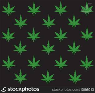 Marijuana background vector
