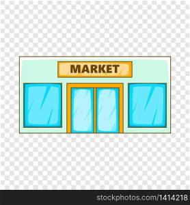 Market icon. Cartoon illustration of market vector icon for web. Market icon, cartoon style