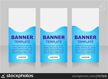 Market research analyst web banner design template. Vector flyer with text space. Advertising placard with customized copyspace. Printable poster for advertising. Myriad Pro, Verdana fonts used. Market research analyst web banner design template