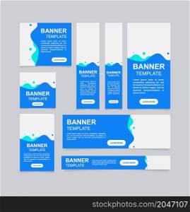 Marketing courses web banner design template. Vector flyer with text space. Advertising placard with customized copyspace. Promotional printable poster for advertising. Graphic layout. Marketing courses web banner design template