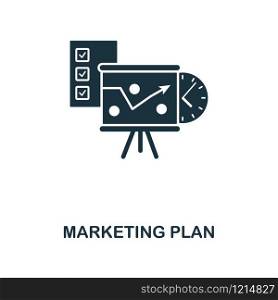 Marketing Plan creative icon. Simple element illustration. Marketing Plan concept symbol design from online marketing collection. For using in web design, apps, software, print. Marketing Plan creative icon. Simple element illustration. Marketing Plan concept symbol design from online marketing collection. For using in web design, apps, software, print.