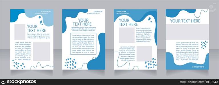 Marketing process management blank brochure layout design. Software. Vertical poster template set with empty copy space for text. Premade corporate reports collection. Editable flyer paper pages. Marketing process management blank brochure layout design