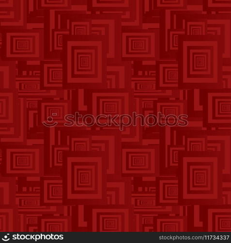 Maroon seamless rectangle pattern background Vector Image