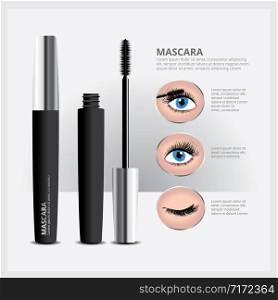 Mascara Packaging with Eye Makeup