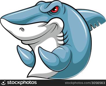Mascot fish of an shark