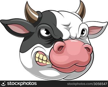 Mascot Head of an cow
