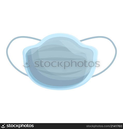 Mask equipment icon cartoon vector. Hospital wear. Safety protection. Mask equipment icon cartoon vector. Hospital wear