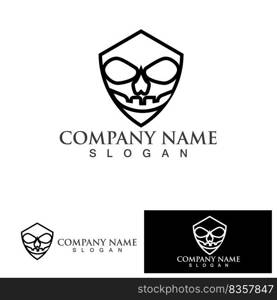 mask logo and symbol Vector Illustration