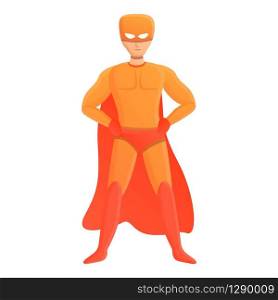 Mask superhero icon. Cartoon of mask superhero vector icon for web design isolated on white background. Mask superhero icon, cartoon style