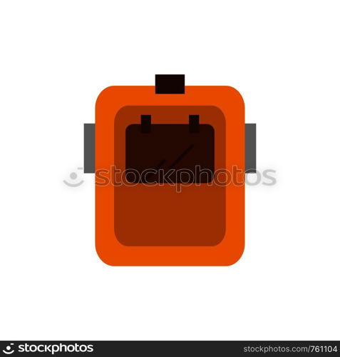 Mask, Welding, Protection, Welder, Headgear Flat Color Icon. Vector icon banner Template
