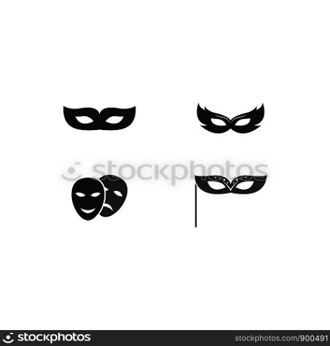 masquerade vector icon illustration design