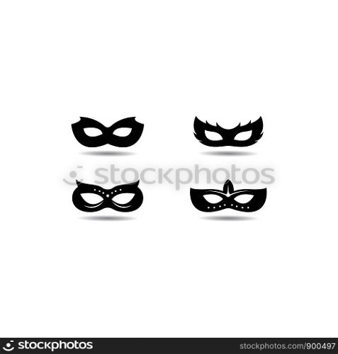 masquerade vector icon illustration design