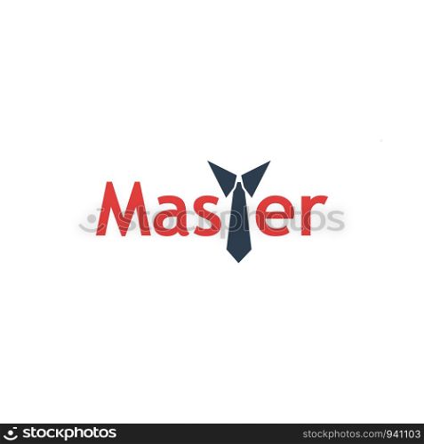 master business man creative logo template vector illustration icon element - vector. master business man creative logo template vector illustration