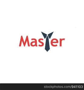 master business man creative logo template vector illustration icon element - vector. master business man creative logo template vector illustration