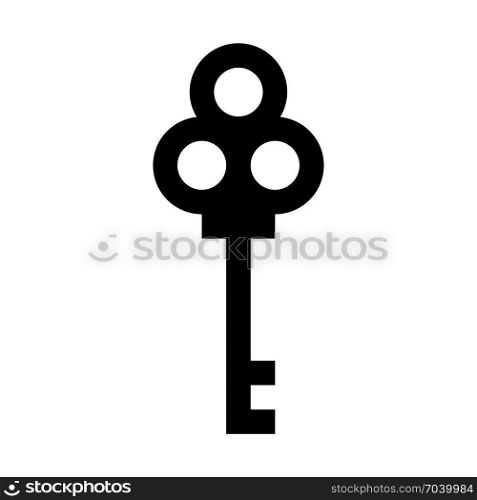 master key, icon on isolated background