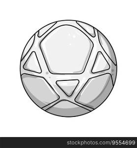 match soccer ball cartoon. foot game, tournament championship, goal symbol match soccer ball sign. isolated symbol vector illustration. match soccer ball cartoon vector illustration