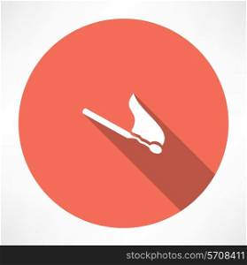 matchstick icon. Flat modern style vector illustration