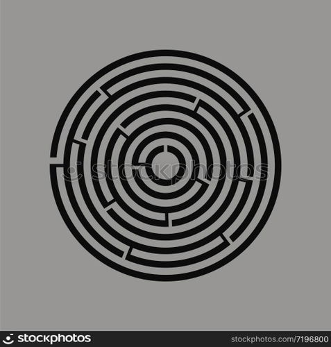 Maze creative background
