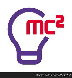 mc square idea with lighting bulb innovation