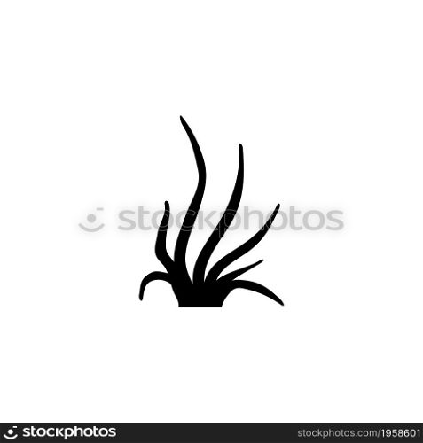 Meadow Grass, Weed Herb, Grassy Plant. Flat Vector Icon illustration. Simple black symbol on white background. Meadow Grass, Weed Herb, Grassy Plant sign design template for web and mobile UI element. Meadow Grass, Weed Herb, Grassy Plant. Flat Vector Icon illustration. Simple black symbol on white background. Meadow Grass, Weed Herb, Grassy Plant sign design template for web and mobile UI element.
