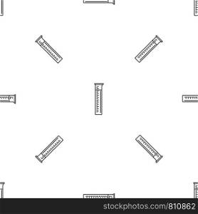Measurement test tube pattern seamless vector repeat geometric for any web design. Measurement test tube pattern seamless vector