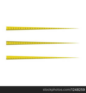 measuring tape centimeter vector illustration