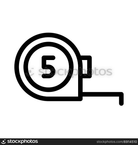 Measuring Tape, icon on isolated background