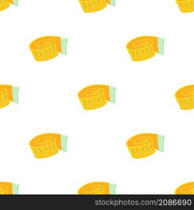 Measuring tape pattern seamless background texture repeat wallpaper geometric vector. Measuring tape pattern seamless vector