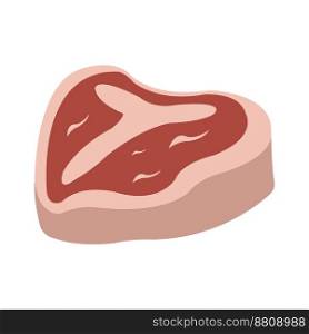 meat icon logo vector design template