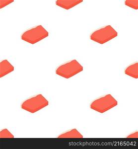 Meat pattern seamless background texture repeat wallpaper geometric vector. Meat pattern seamless vector