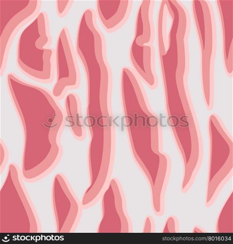 Meat texture is seamless. Vector pattern surface raw fresh meat.&#xA;