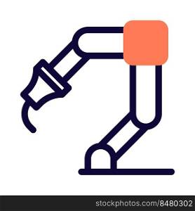 Mechanical arm, a smart robot use for lifting.