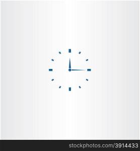 mechanical clock vector icon design