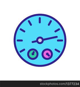 mechanical stopwatch icon vector. mechanical stopwatch sign. color symbol illustration. mechanical stopwatch icon vector outline illustration