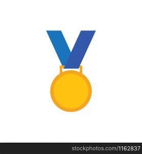Medal icon design template vector illustration isolated