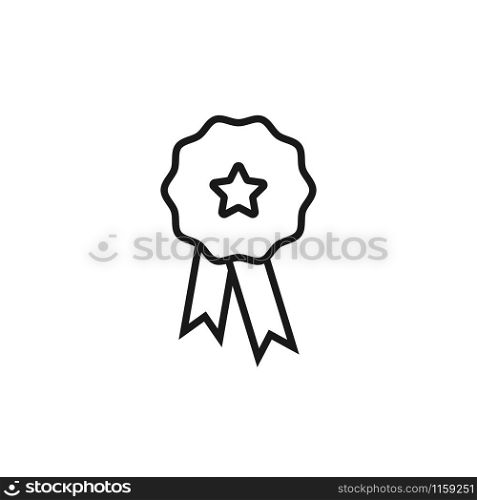 Medal icon graphic design template vector isolated. Medal icon graphic design template vector