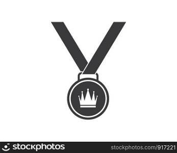 medal icon vector illustration design template