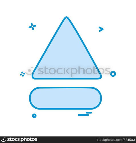 Media buttons icon design vector