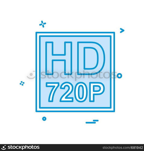 Media icon design vector