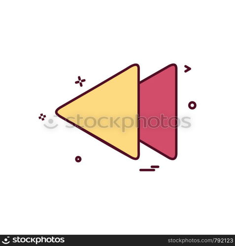 Media icon design vector