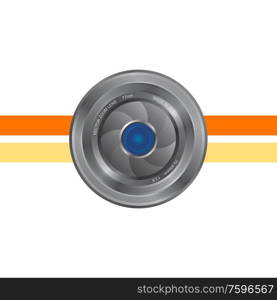 media interface camera vector graphic art illustration