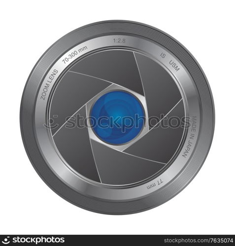 media interface camera vector graphic art illustration