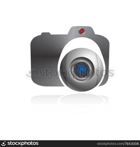 media interface camera vector graphic art illustration