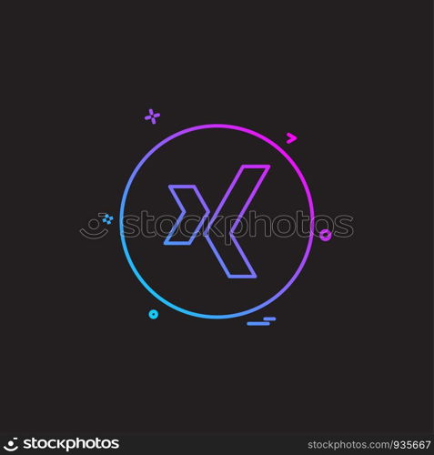 media network social xing png vector