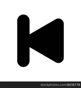 media player icon vector illustration logo design