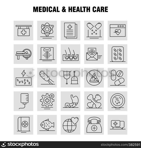 Medical And Health Care Line Icon for Web, Print and Mobile UX/UI Kit. Such as: Healthcare, Hospital, Medical, Lab, Medical, Setting, Hospital, Plus, Pictogram Pack. - Vector