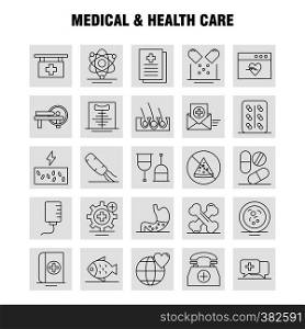 Medical And Health Care Line Icon for Web, Print and Mobile UX/UI Kit. Such as: Healthcare, Hospital, Medical, Lab, Medical, Setting, Hospital, Plus, Pictogram Pack. - Vector