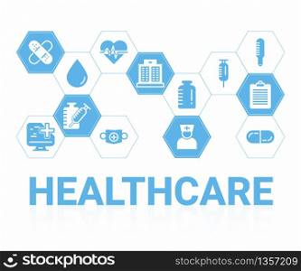 Medical and healthcare background. healthcare diagnosis and treatment concept.