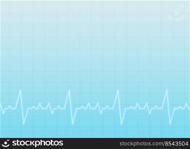 medical and healthcare background with electrocardiogram vector illustration. medical and healthcare background with electrocardiogram